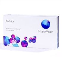 Biofinity 6pck עדשות מגע חודשיות