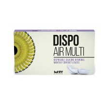DISPO Air Multi 6pck עדשות מגע מולטיפוקל
