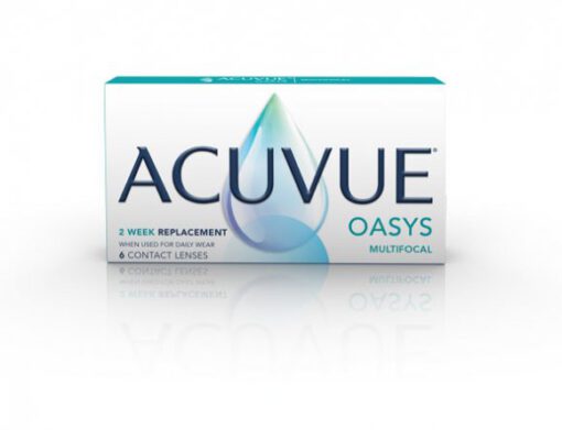 Acuvue Oasys Multifocal עדשות מגע מולטיפוקל דו שבועויות