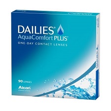 DAILIES AquaComfort Plus 90pck עדשות מגע יומיות